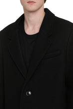 Load image into Gallery viewer, Single-breasted wool coat
