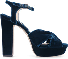 Load image into Gallery viewer, Heloise velvet sandals
