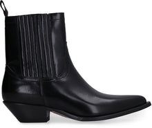Load image into Gallery viewer, Leather cowboy boots
