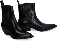 Load image into Gallery viewer, Leather cowboy boots

