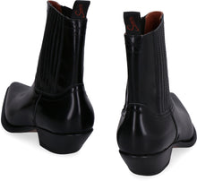 Load image into Gallery viewer, Leather cowboy boots
