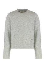 Load image into Gallery viewer, Sweater with round neck in mixed wool
