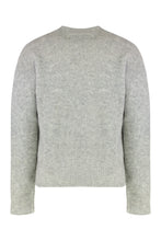 Load image into Gallery viewer, Sweater with round neck in mixed wool
