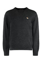 Load image into Gallery viewer, Crew-neck wool sweater
