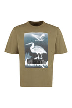 Load image into Gallery viewer, Cotton crew-neck T-shirt

