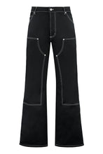 Load image into Gallery viewer, Multi-pocket cotton trousers
