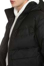 Load image into Gallery viewer, Hooded full-zip down jacket
