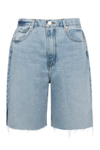 Load image into Gallery viewer, High Rise denim bermuda shorts
