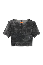 Load image into Gallery viewer, Technical fabric crop top
