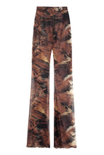 Load image into Gallery viewer, Printed flared trousers

