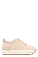 Load image into Gallery viewer, H483 Leather platform sneakers
