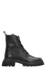 Load image into Gallery viewer, Hogan 10-Storey leather combat boots
