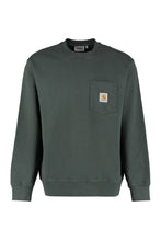 Load image into Gallery viewer, Cotton crew-neck sweatshirt
