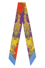 Load image into Gallery viewer, Printed silk scarf
