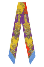 Load image into Gallery viewer, Printed silk scarf

