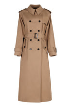 Load image into Gallery viewer, Cotton trench coat
