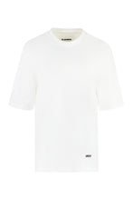 Load image into Gallery viewer, Cotton crew-neck T-shirt
