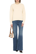 Load image into Gallery viewer, Crew-neck wool sweater
