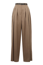 Load image into Gallery viewer, Wool wide-leg trousers
