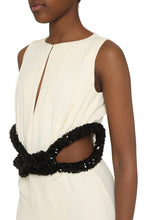 Load image into Gallery viewer, Embellished embroidered gown
