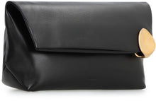 Load image into Gallery viewer, Jewel Zip Leather clutch

