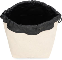 Load image into Gallery viewer, Canvas bucket bag
