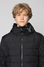 Load image into Gallery viewer, Vernasca hooded full-zip down jacket
