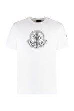 Load image into Gallery viewer, Cotton crew-neck T-shirt
