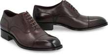 Load image into Gallery viewer, Ebony Leather lace-up shoes
