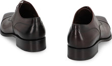 Load image into Gallery viewer, Ebony Leather lace-up shoes
