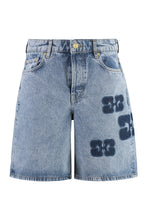 Load image into Gallery viewer, Denim bermuda shorts
