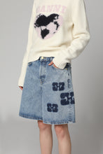 Load image into Gallery viewer, Denim bermuda shorts
