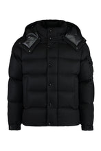 Load image into Gallery viewer, Vezere hooded short down jacket
