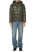 Load image into Gallery viewer, Maya hooded full-zip down jacket
