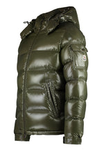 Load image into Gallery viewer, Maya hooded full-zip down jacket
