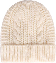 Load image into Gallery viewer, Knitted wool beanie hat
