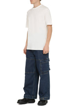 Load image into Gallery viewer, Cotton crew-neck T-shirt
