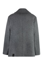 Load image into Gallery viewer, Double-breasted wool coat
