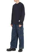 Load image into Gallery viewer, Cotton crew-neck sweatshirt
