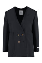 Load image into Gallery viewer, Double-breasted virgin wool jacket
