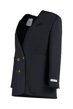Load image into Gallery viewer, Double-breasted virgin wool jacket
