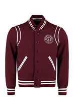 Load image into Gallery viewer, Embroidered wool bomber jacket
