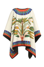 Load image into Gallery viewer, Jacquard wool cape
