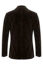 Load image into Gallery viewer, Double-breasted blazer in cotton velvet
