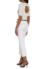 Load image into Gallery viewer, Viscose crew-neck T-shirt
