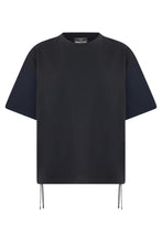 Load image into Gallery viewer, Short-sleeve T-shirt with drawstring
