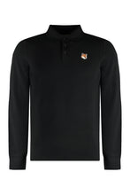Load image into Gallery viewer, Long sleeve wool polo shirt
