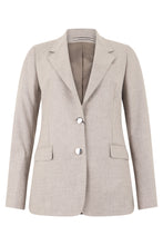 Load image into Gallery viewer, Single-breasted blazer in wool
