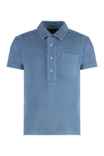 Load image into Gallery viewer, Towelling polo shirt
