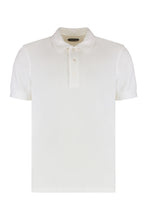Load image into Gallery viewer, Cotton blend piqué polo shirt
